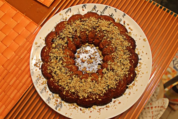 Кекс на сгущенном молоке