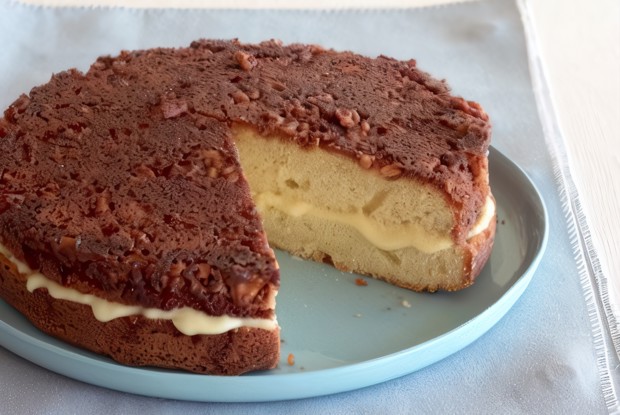 Кекс с грецкими орехами