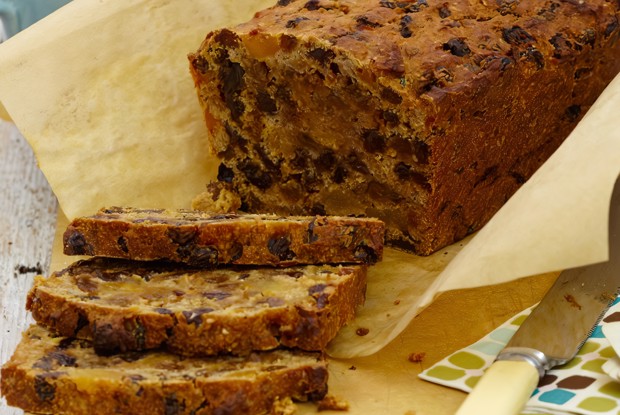 Кекс с курагой и апельсином