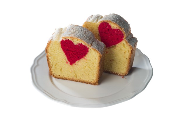 Кекс с сердцем