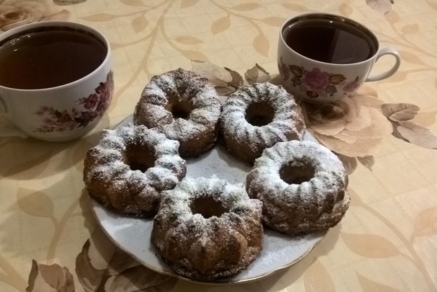 Кекс тыквенный с рикоттой