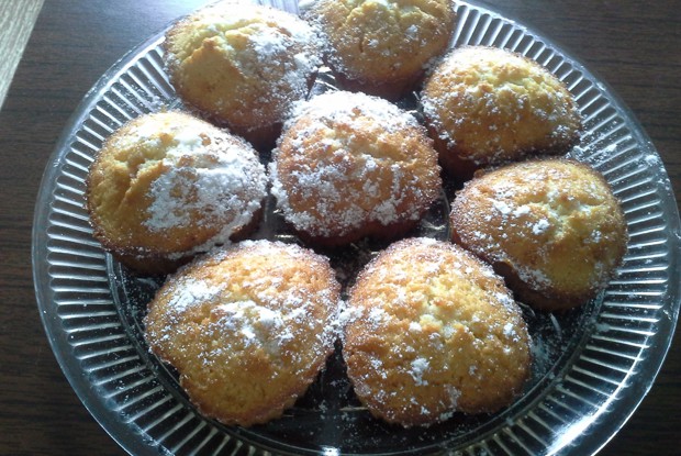 Кексы с джемом