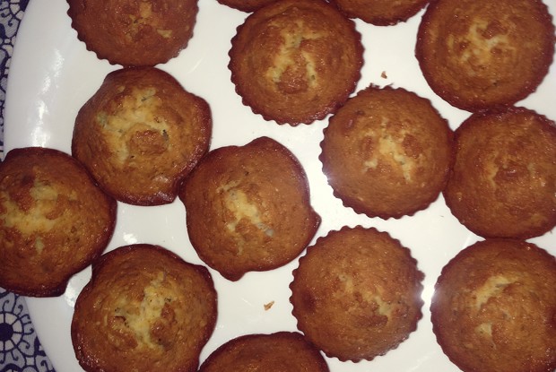 Кексы с орехами