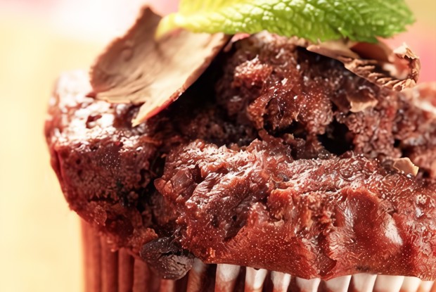 Кексы с шоколадным сыром и джемом