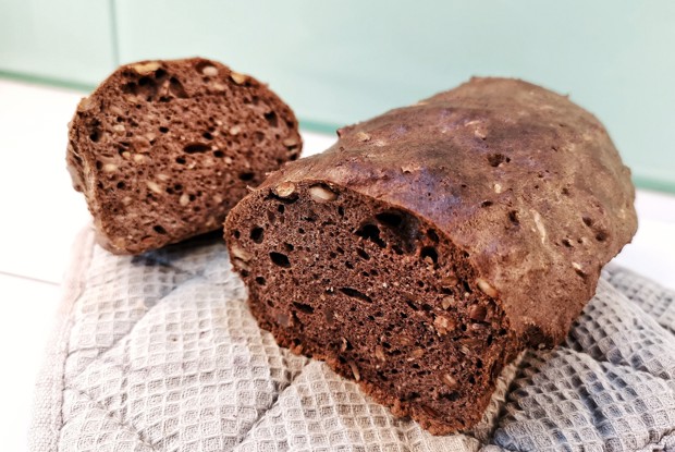 Кето-хлеб с семечками