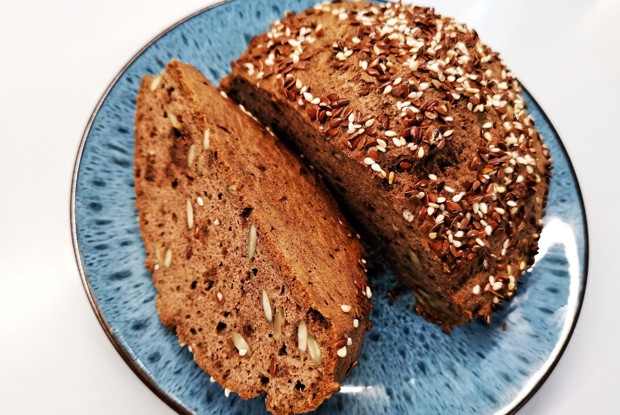 Кето-хлеб с семенами тыквы