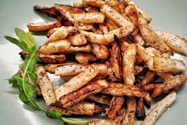 Кето-гарнир из корня сельдерея