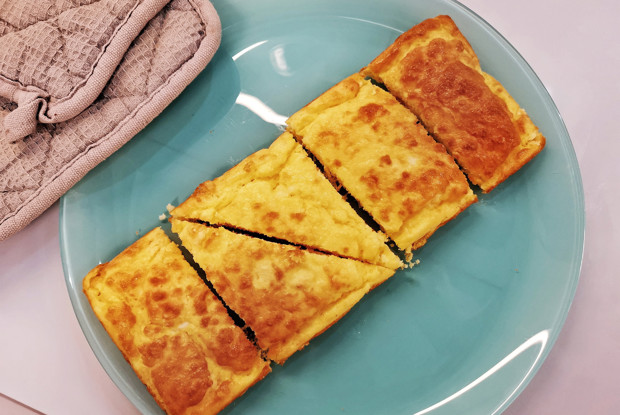 Кето-ломтики из кокосовой муки