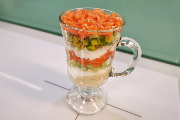 Кето-салат &#171;Суши&#187;