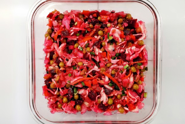 Кето-винегрет