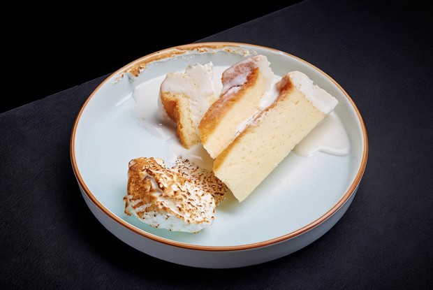 Китайский чизкейк с кокосовым молоком