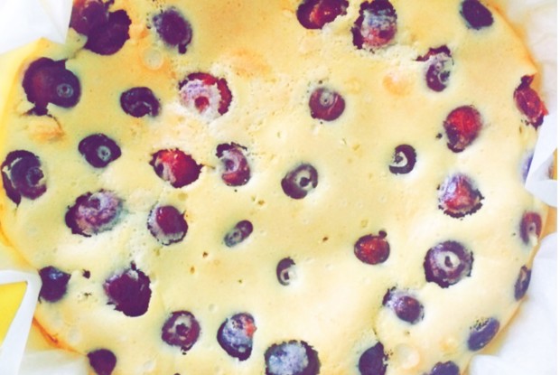 Клафути с вишней по-французскому рецепту