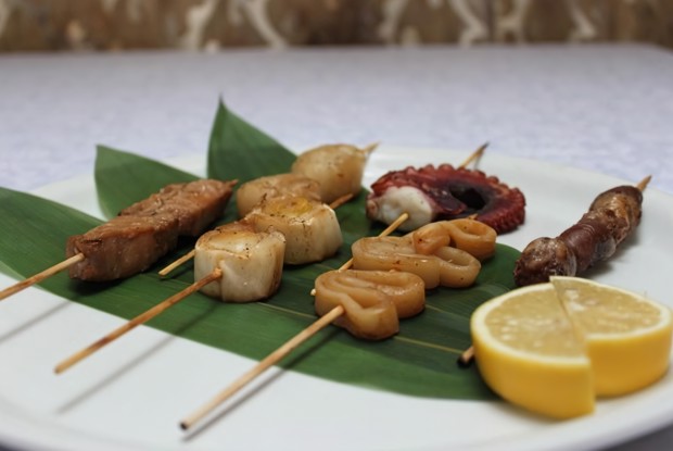 Классические японские шашлычки (Якитори)