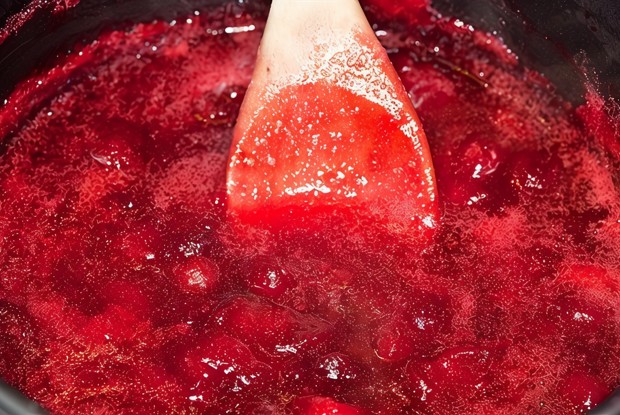 Кленово-клюквенный компот