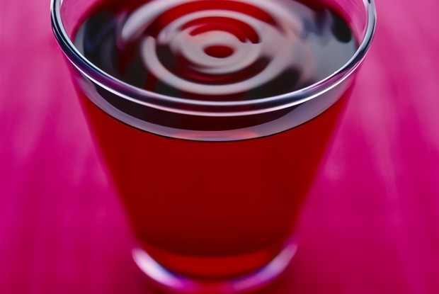 Клюквенный лимонадный пунш