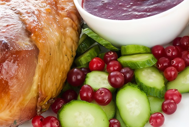 Клюквенно-имбирный чатни