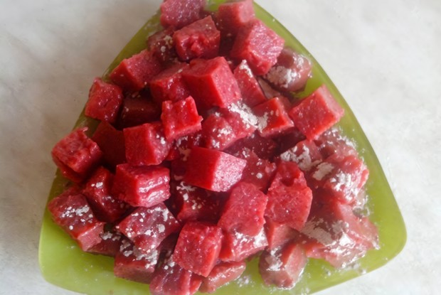 Клубничные желейные конфеты