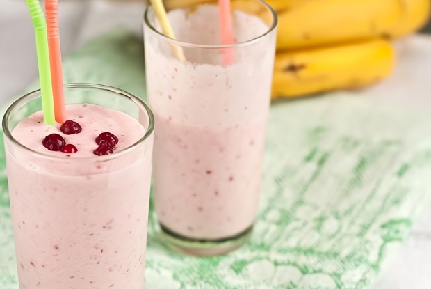 Клубничный коктейль