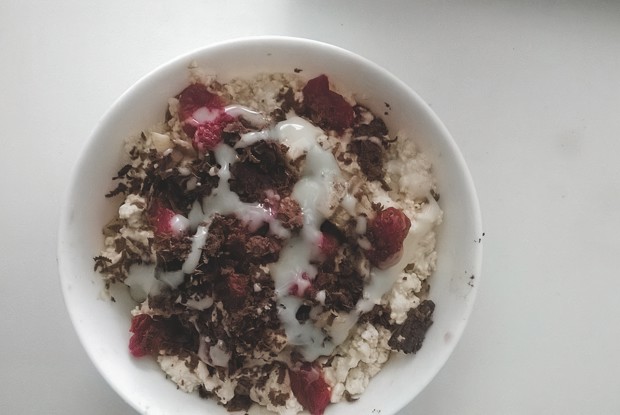 Клубничный тирамису легкий