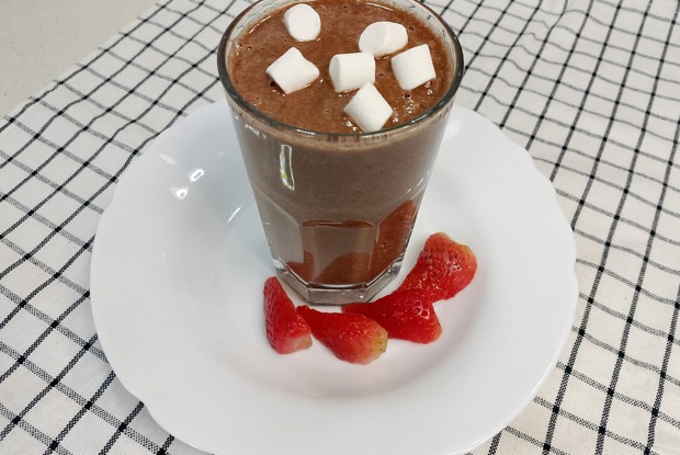 Клубничное какао