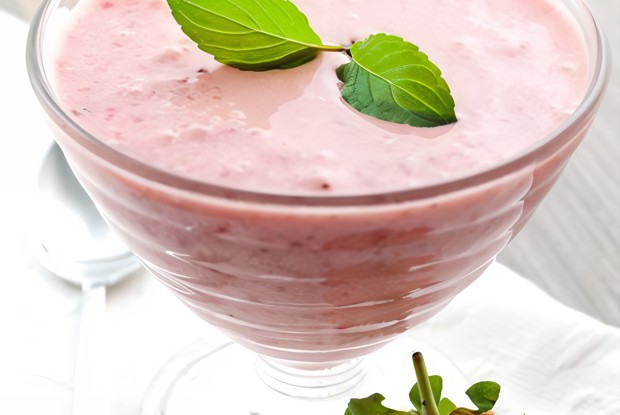 Клубничное мороженое с бальзамическим уксусом