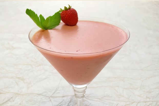 Клубничное сливочное суфле