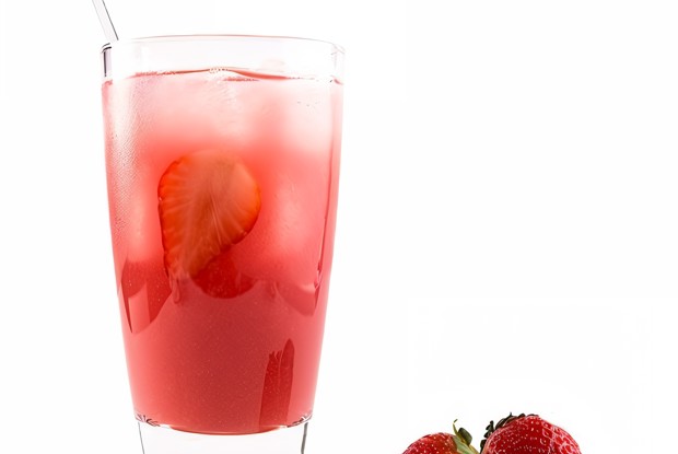 Клубничный лимонад с мятой