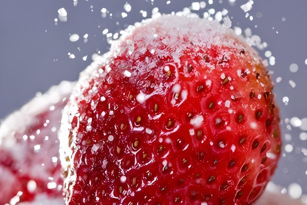 Клубника в бальзамическом уксусе с сахаром