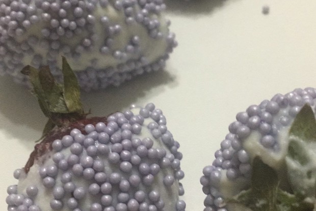 Клубника в креме из рикотты