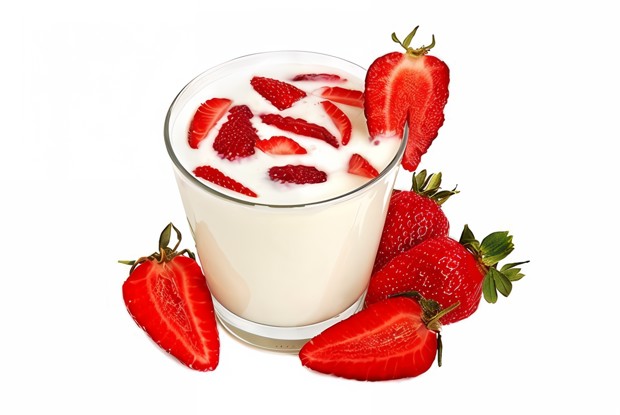 Клубника в ликере со взбитыми сливками