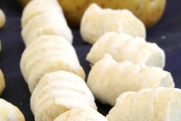 Кнедлики из сырого картофеля