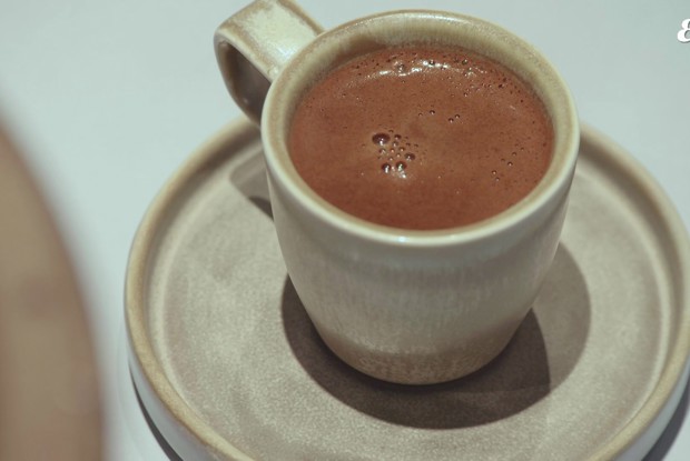 Кофе в турке на песке