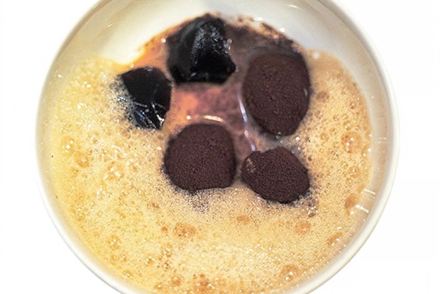 Кофейная панна-котта с желе