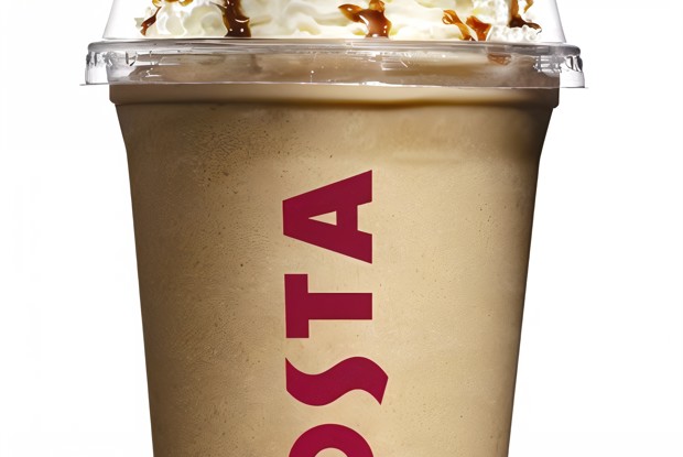 Кофейный кулер на молоке и мороженом