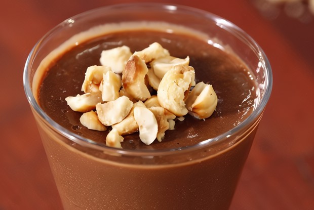 Кофейно-ореховое мороженое