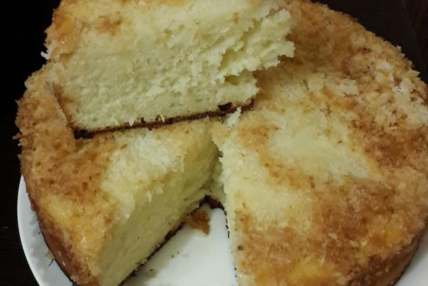 Кокосовый пирог на кефире