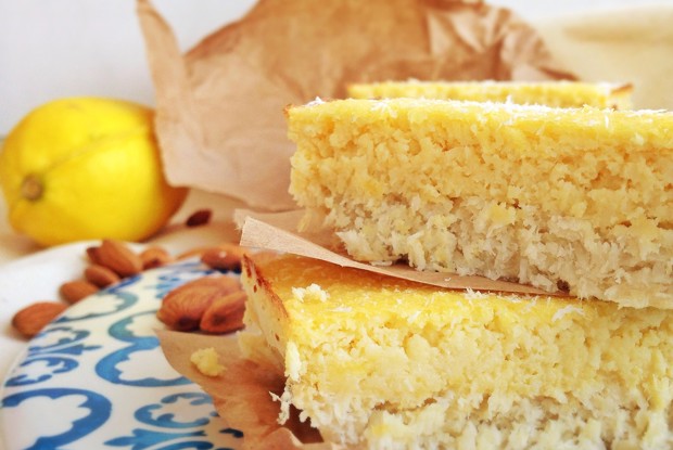 Кокосово-лимонные пирожные