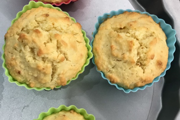 Кокосово-миндальные маффины