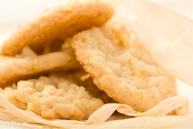 Кокосовое печенье без яиц