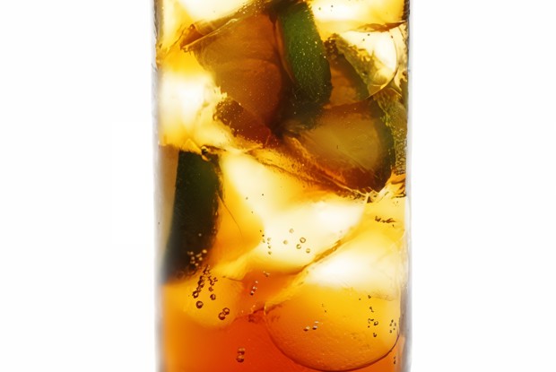 Коктейль «Лошадиная шея» из коньяка и эля