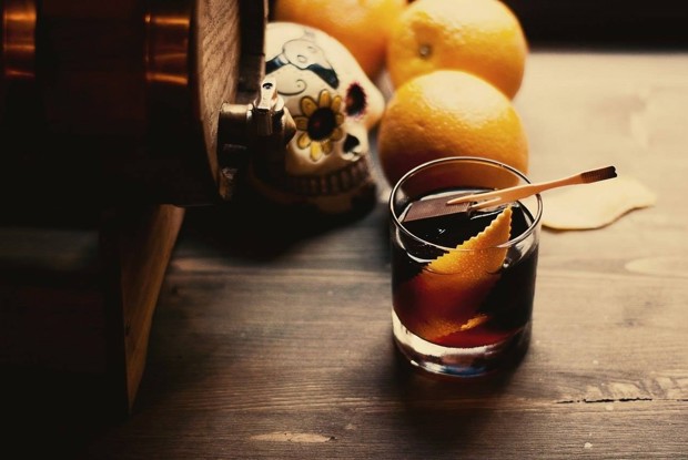 Коктейль «Мескаль-негрони»