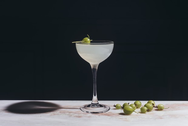 Коктейль с королевским вареньем из крыжовника