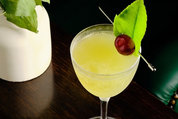 Коктейль с зеленым горошком Green Lady