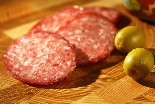 Колбаса чесночная