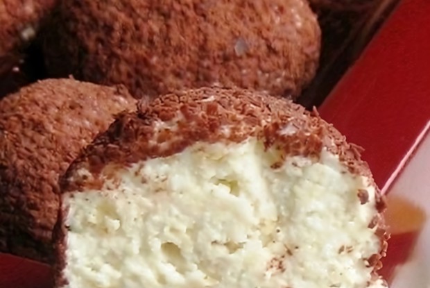 Конфеты из творога в шоколаде