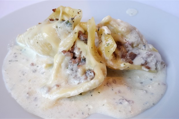 Конкильони с фаршем