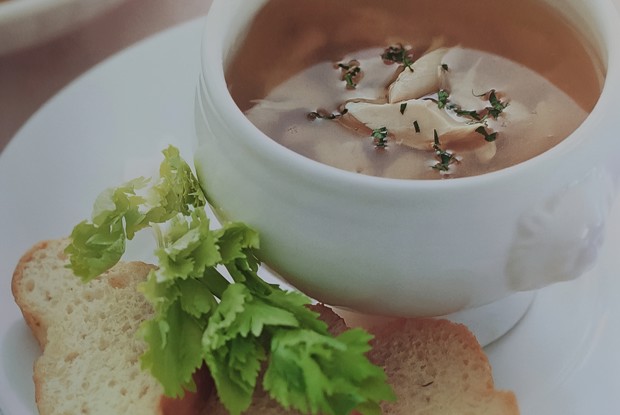 Консоме из дичи (куропатка, рябчик)