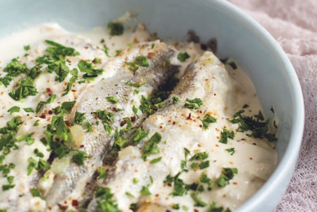 Корюшка в сливочном соусе