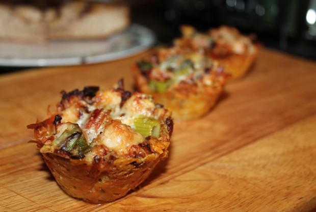 Корзиночки из цветной капусты