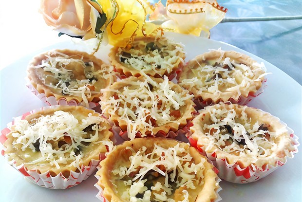 Корзиночки с курицей и прованскими травами